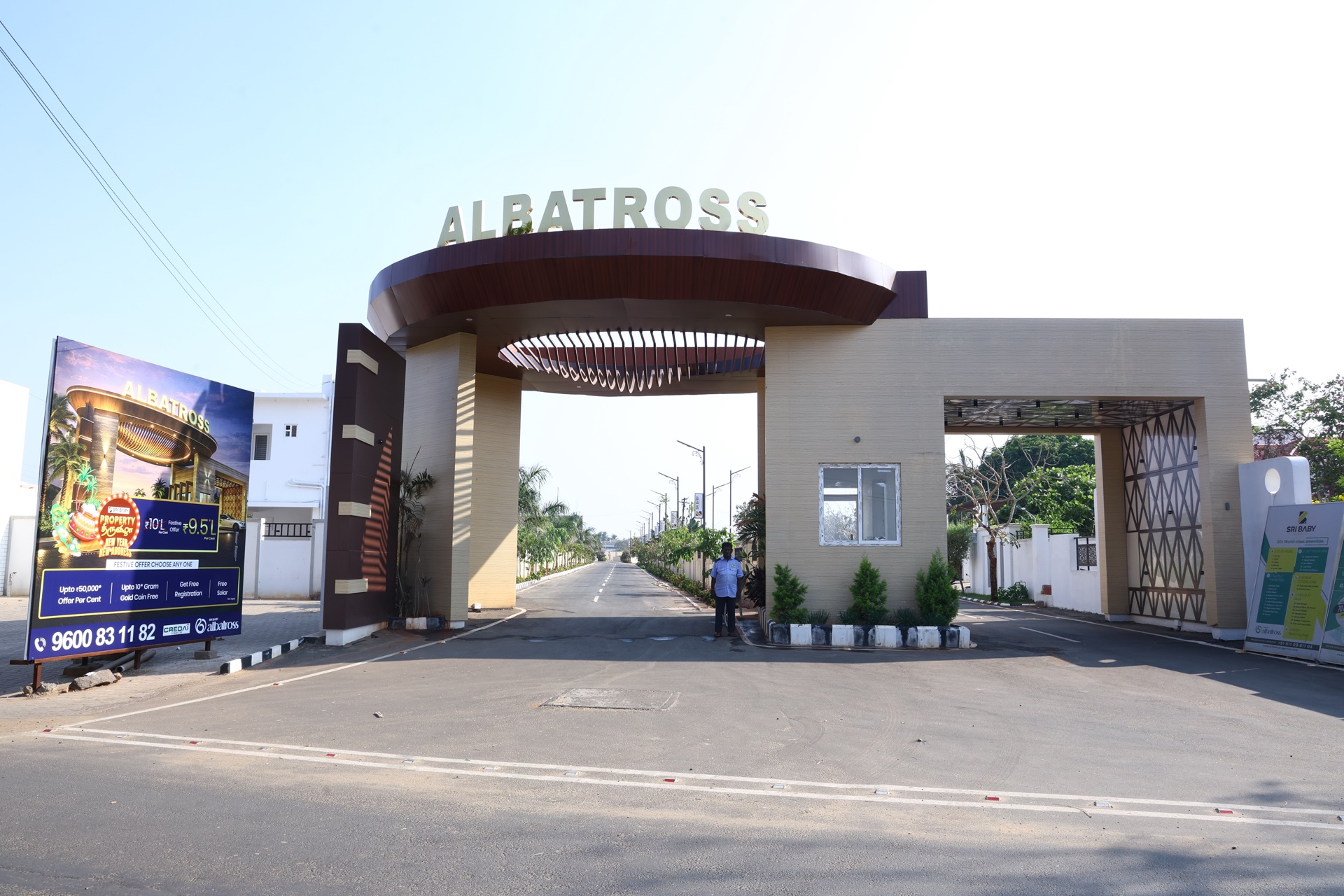Albatross entrance and plots