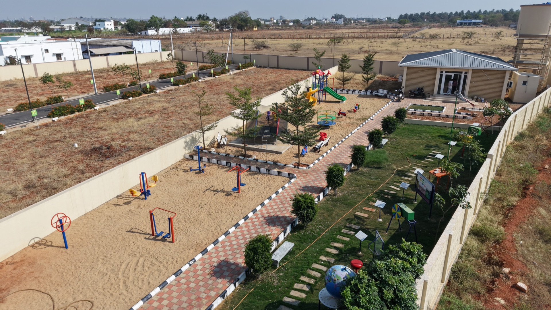 Play area at Albatross